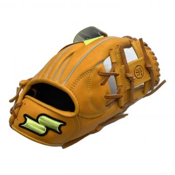 SSK (エスエスケイ) 軟式グローブ 27cm オレンジ 川崎宗則モデル 宗刻印入り 内野用 SPP-052