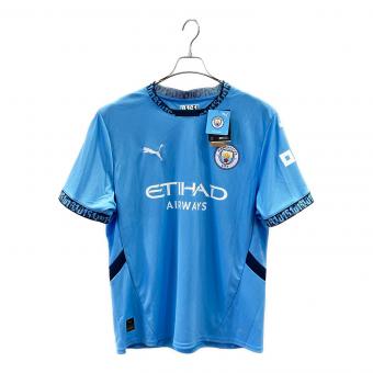 マンチェスターシティ (マンチェスター・シティ) サッカーユニフォーム 775075-01 24-25シーズン・ホーム メンズ SIZE XL スカイブルー