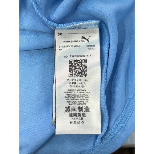 マンチェスターシティ (マンチェスター・シティ) サッカーユニフォーム 775075-01 24-25シーズン・ホーム メンズ SIZE XL スカイブルー