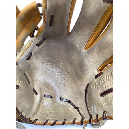 RAWLINGS (ローリングス) 硬式グローブ 約28cm オレンジ×ベージュ