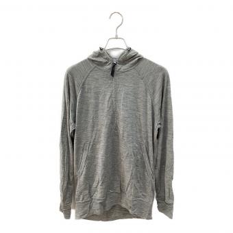 山と道 (ヤマトミチ) トレッキングウェア(ジャケット) メンズ SIZE M グレー 100% Merino Hoody