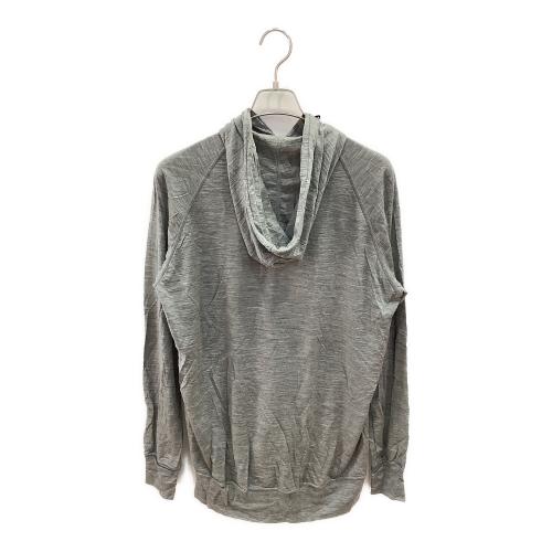 山と道 (ヤマトミチ) トレッキングウェア(ジャケット) メンズ SIZE M グレー 100% Merino Hoody