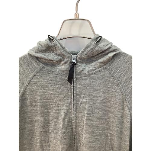 山と道 (ヤマトミチ) トレッキングウェア(ジャケット) メンズ SIZE M グレー 100% Merino Hoody