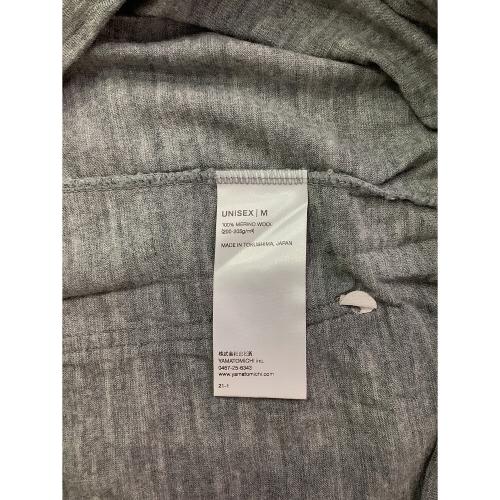 山と道 (ヤマトミチ) トレッキングウェア(ジャケット) メンズ SIZE M グレー 100% Merino Hoody