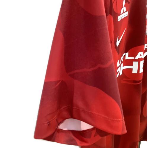 浦和レッズ (ウラワレッズ) サッカーユニフォーム メンズ SIZE XL レッド 2025プレマッチ用 HJ1428-611