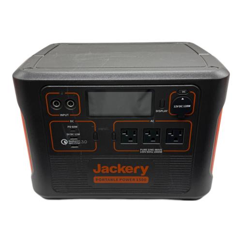 Jackery (ジャックリ) ポータブル電源 PTB152 ポータブルパワー1500 1534Wh 1800W FQ080150030426 リチウムイオン 60Hz専用