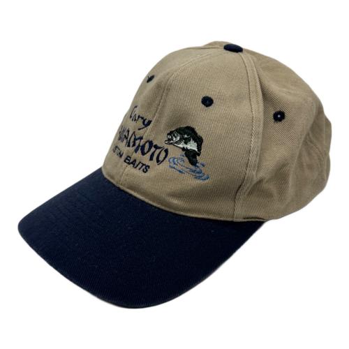 GARY YAMAMOTO (ゲーリーヤマモト) キャップ ベージュ×ネイビー 90's アウトドア