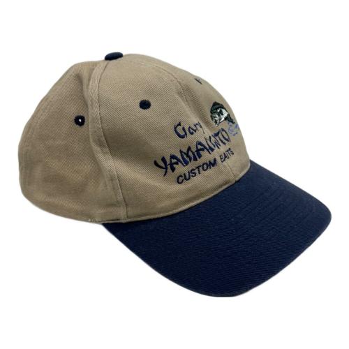 GARY YAMAMOTO (ゲーリーヤマモト) キャップ ベージュ×ネイビー 90's