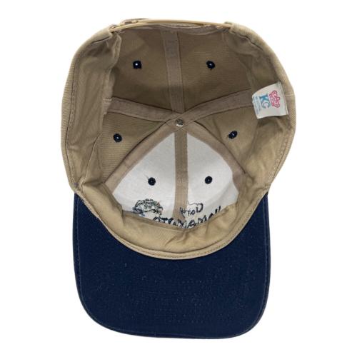 GARY YAMAMOTO (ゲーリーヤマモト) キャップ ベージュ×ネイビー 90's アウトドア