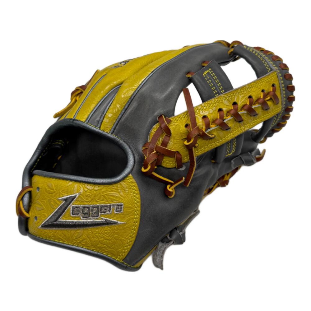 Leggera (レジェーラ) 硬式グローブ 約26.5cm イエロー×グレー 柄あり