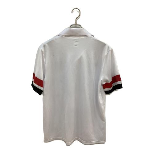 浦和レッズ (ウラワレッズ) プラクティスポロシャツ 応援グッズ ※サイン証明無 XLサイズ ホワイト