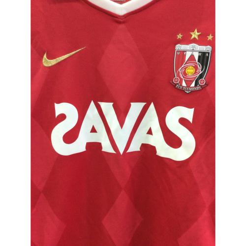 浦和レッズ (ウラワレッズ) 2010シーズン・ホーム サッカーユニフォーム 385769-611 メンズ SIZE L レッド