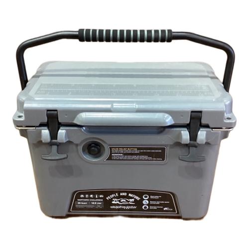 FIELDOOR (フィールドア) ノーザンクーラーボックス クーラーボックス 20QT グレー