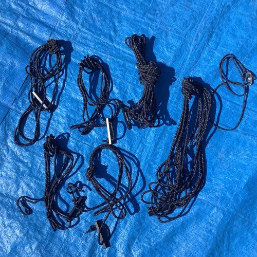 URBAN FOREST (アーバンフォレスト) ヘキサタープ 小ヨゴレ有・タープポールは別途必要 ブラック 幕男