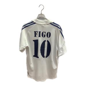 レアル・マドリード サッカーユニフォーム メンズ SIZE O ホワイト 【10】ルイス・フィーゴ・01-02シーズン・ホーム