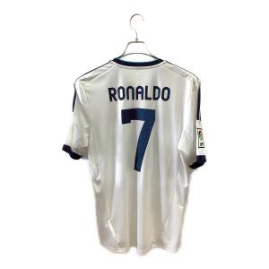 レアル・マドリード サッカーユニフォーム メンズ SIZE O ホワイト 110周年記念ユニフォーム 【7】クリスティアーノ・ロナウド・12-13シーズン・ホーム