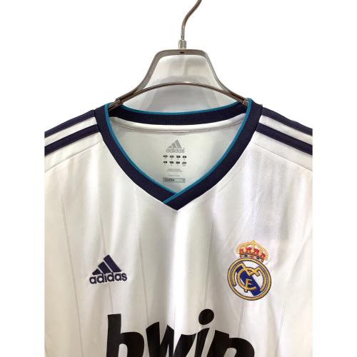 レアル・マドリード サッカーユニフォーム メンズ SIZE O ホワイト 110周年記念ユニフォーム 【7】クリスティアーノ・ロナウド・12-13シーズン・ホーム