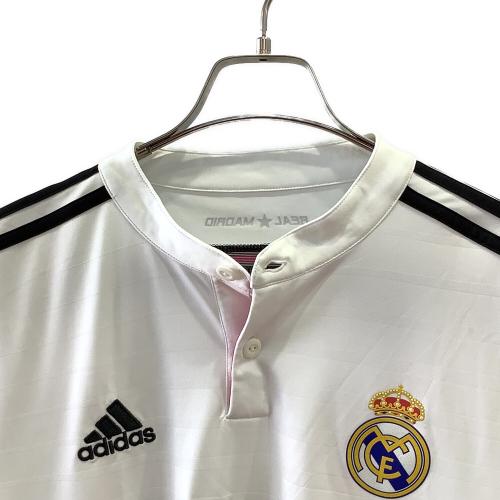 レアル・マドリード サッカーユニフォーム メンズ SIZE L ホワイト 【10】ハメス・ロドリゲス・14-15シーズン・ホーム F50637