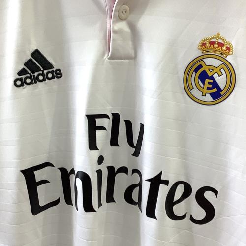 レアル・マドリード サッカーユニフォーム メンズ SIZE L ホワイト 【10】ハメス・ロドリゲス・14-15シーズン・ホーム F50637