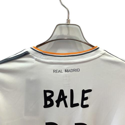 レアル・マドリード サッカーユニフォーム メンズ SIZE O ホワイト 【11】ガレス・ベイル・13-14シーズン・ホーム Z29356