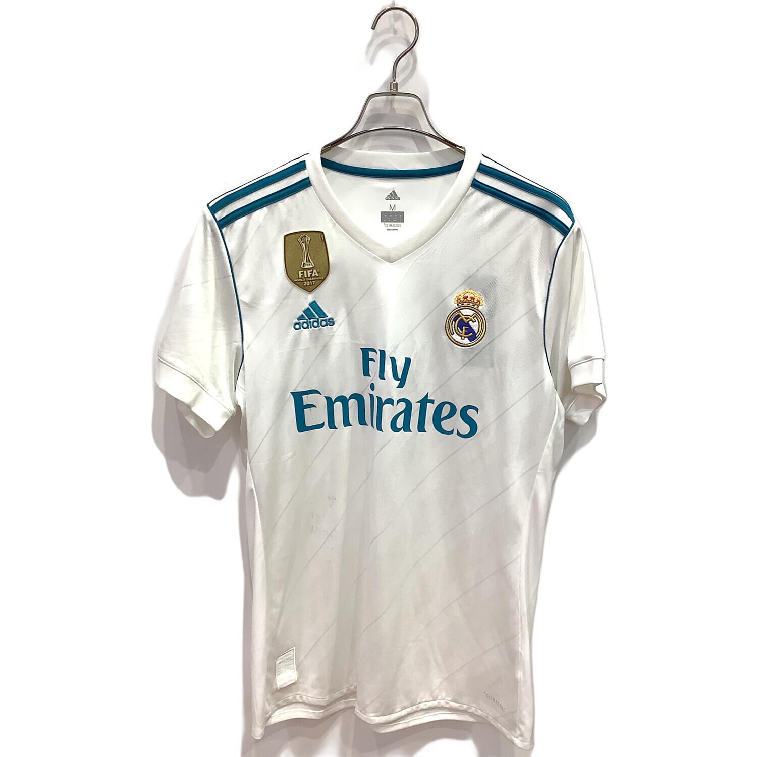 【美品！】17/18 レアル・マドリード♯7 C・ロナウド【Oサイズ】CL仕様 美品！】17/18 レアル・マドリード♯7 C・ロナウド【Oサイズ】CL