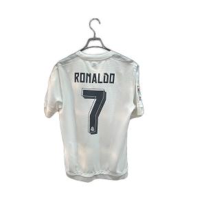 レアル・マドリード サッカーユニフォーム メンズ SIZE IO ホワイト 【7】クリスティアーノ・ロナウド・15-16シーズン・ホーム S12652