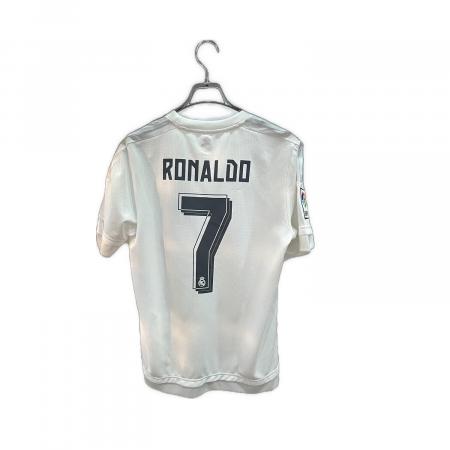 レアル・マドリード サッカーユニフォーム メンズ SIZE IO ホワイト