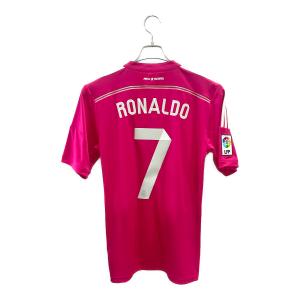 レアル・マドリード サッカーユニフォーム メンズ SIZE L ピンク 【7】クリスティアーノ・ロナウド・14-15シーズン・アウェイ M37315