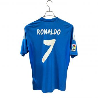 レアル・マドリード サッカーユニフォーム メンズ SIZE O ブルー 【7】クリスティアーノ・ロナウド・13-14シーズン・アウェイ Z29405