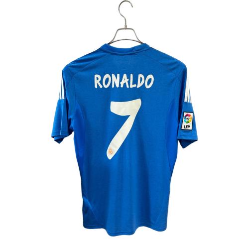 レアル・マドリード サッカーユニフォーム メンズ SIZE O ブルー 【7】クリスティアーノ・ロナウド・13-14シーズン・アウェイ Z29405