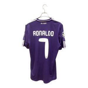 レアル・マドリード サッカーユニフォーム メンズ SIZE O パープル ※CLパッチ・優勝パッチ付 【7】クリスティアーノ・ロナウド・10-11シーズン・サード・P95678