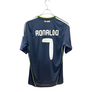 レアル・マドリード サッカーユニフォーム メンズ SIZE O ブラック 【7】クリスティアーノ・ロナウド・10-11シーズン・アウェイ P95985