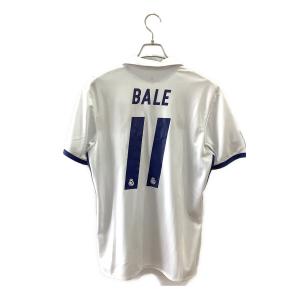 レアル・マドリード サッカーユニフォーム メンズ SIZE O ホワイトxブルー 【11】ガレス・ベイル・16-17シーズン・ホーム S94992