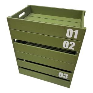 MOUNTAIN RESEARCH (マウンテンリサーチ) システムラック グリーン ウッドボックスコンビ