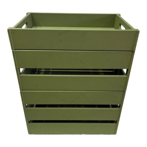 MOUNTAIN RESEARCH (マウンテンリサーチ) システムラック グリーン ウッドボックスコンビ