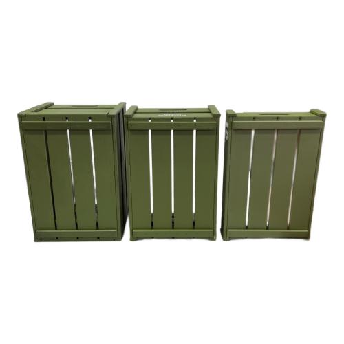 MOUNTAIN RESEARCH (マウンテンリサーチ) システムラック グリーン ウッドボックスコンビ