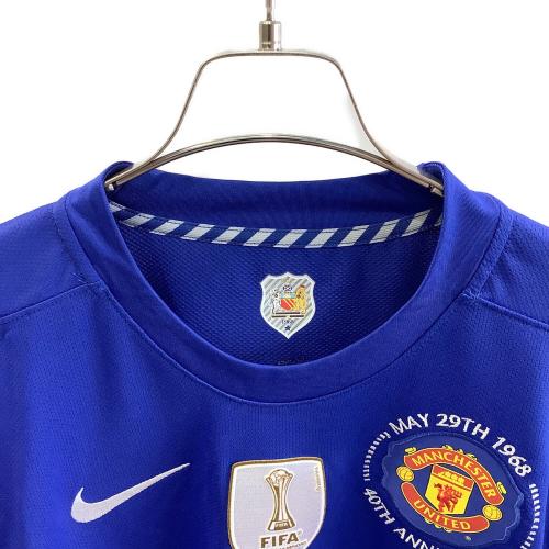 マンチェスターユナイテッド サッカーユニフォーム メンズ SIZE L ブルー 【7】クリスティアーノ・ロナウド 2008-2009シーズン 3rd