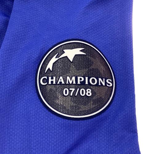 マンチェスターユナイテッド サッカーユニフォーム メンズ SIZE L ブルー 【7】クリスティアーノ・ロナウド 2008-2009シーズン 3rd