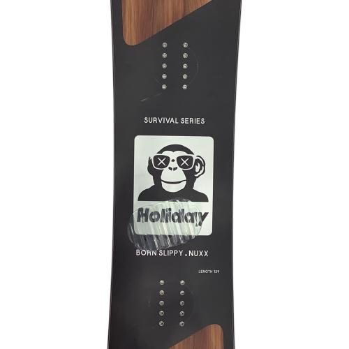 holiday (ホリデー) ALL DAY スノーボード 139cm ブラウン×ブラック