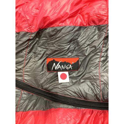 NANGA (ナンガ) マミー型シュラフ(ダウン) Mサイズ レッド UDD BAG 810DX