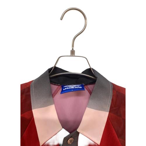 マンチェスターユナイテッド サッカーユニフォーム メンズ SIZE L レッド 1996-1997シーズン ホーム