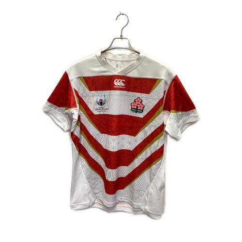 日本代表 ラグビーユニフォーム メンズ SIZE XL ホワイト canterbury ラグビーワールドカッップ2019  レプリカホームジャージ VWR39000