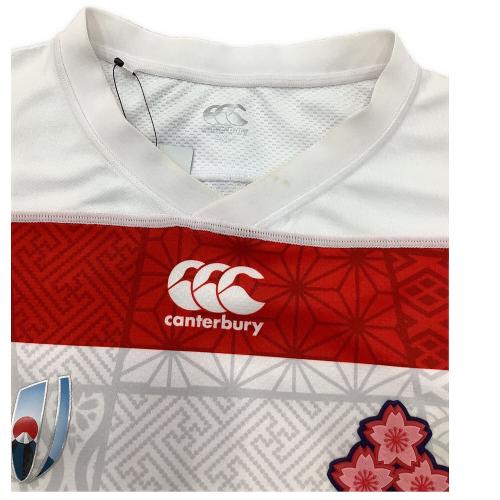 日本代表 ラグビーユニフォーム メンズ SIZE XL ホワイト canterbury