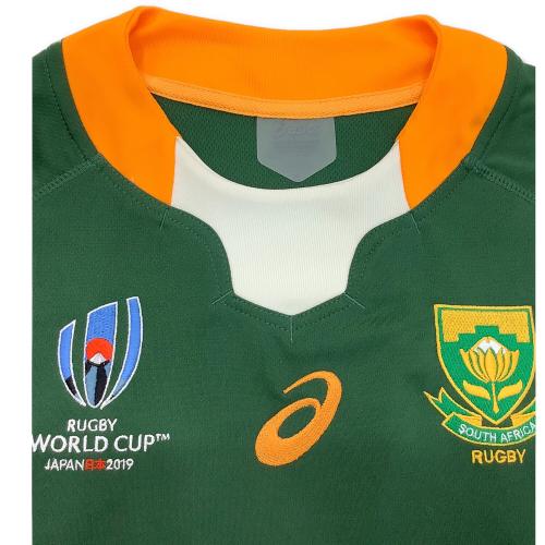 南アフリカ代表 ラグビーユニフォーム メンズ SIZE XL グリーン asics 2111A167