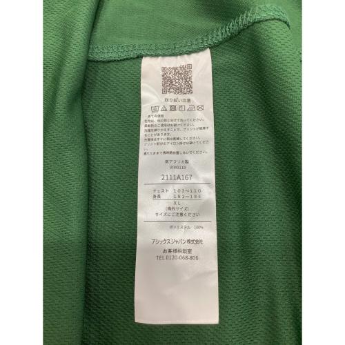 南アフリカ代表 ラグビーユニフォーム メンズ SIZE XL グリーン asics 2111A167