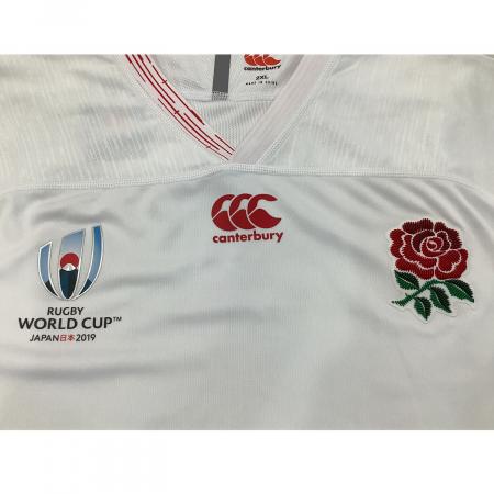 イングランド代表 ラグビーユニフォーム メンズ SIZE 2XL ホワイト