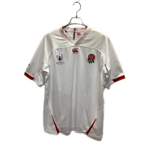 イングランド代表 ラグビーユニフォーム メンズ SIZE 2XL ホワイト canterbury ラグビーワールドカップ2019 ホーム VWR39002