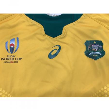 ラグビー、オーストラリア代表ユニフォーム、2019年ワールドカップモデル、ホーム Wallabies】 ワラビーズ オーストラリア代表 レプリカ ホームジャージ