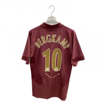 アーセナル サッカーユニフォーム メンズ SIZE M ブラウン 【10】デニス・ベルカンプ 〇 2005-2006シーズン ホーム
