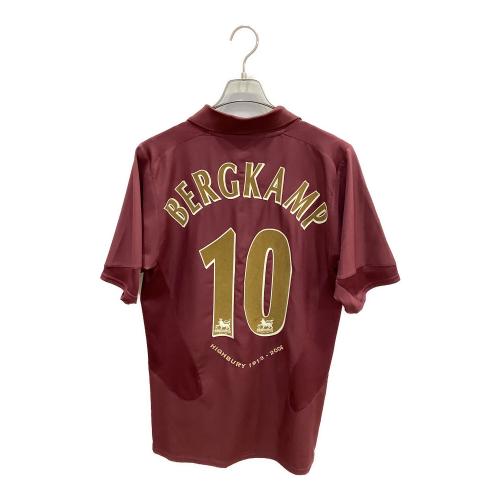 アーセナル サッカーユニフォーム メンズ SIZE M ブラウン 【10】デニス・ベルカンプ 〇 2005-2006シーズン ホーム